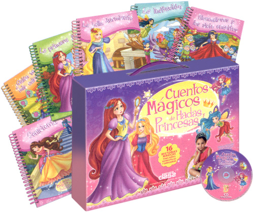 Cuentos Mágicos de Hadas y Princesas 16 Historias - Libros MX