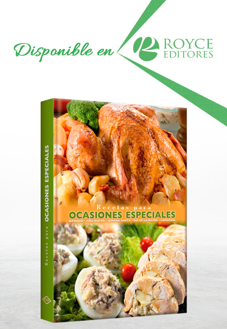 Libro de recetas navideñas / Libro de recetas en blanco / Recetas navideñas  -  México