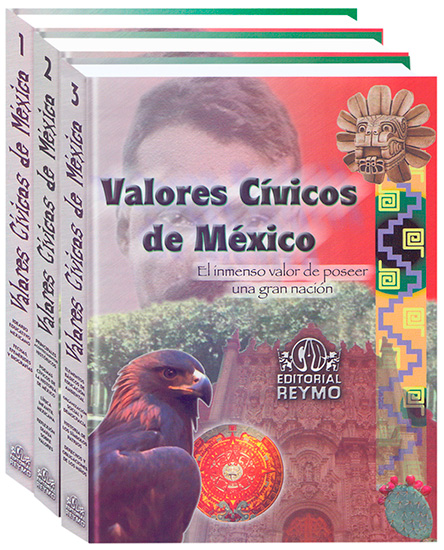 Valores Cívicos de México 3 Vols - Libros MX